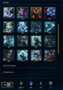 CONTA CHALLENGER LOL 950 PDL+ - League of Legends