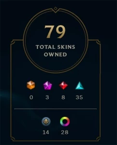 CONTA CHALLENGER LOL 950 PDL+ - League of Legends