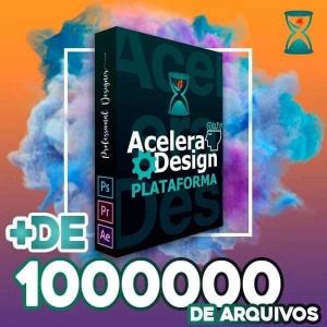 Acelera Design  Plataforma Com Mais De 100K De Arquivos - Serviços Digitais