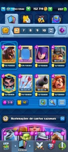 Vendo conta Clash Royale