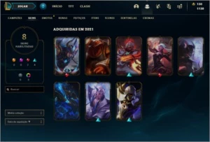 Conta ouro 4 mmr de ouro 2 16 a 18 pdl por vitória - League of Legends LOL
