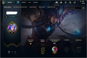 Conta ouro 4 mmr de ouro 2 16 a 18 pdl por vitória - League of Legends LOL