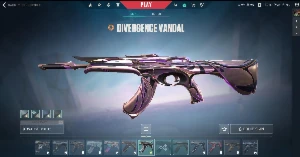 Conta Valorant Full Acesso - Skin Divergence Vandal