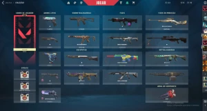 Conta valorant com varias skins