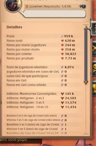 Conta Albion - Albion Online