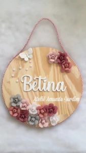Enfeite de Porta Personalizado