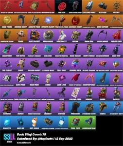 Conta de Fortnite Season 5 cap 1