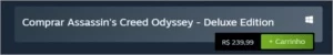 CONTA STEAM COM THE WITCHER 3 E ASSASIN'S CREED