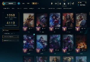 Conta Challenger Com 1377 Skins - League of Legends LOL