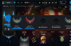 Conta Challenger Com 1377 Skins - League of Legends LOL
