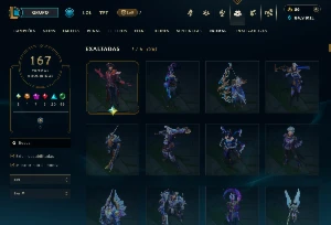 Conta Challenger Com 1377 Skins - League of Legends LOL