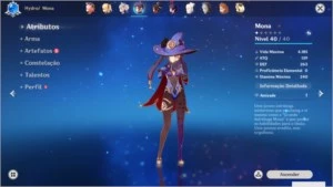 Kazuha + Hutao + Lança de Jade - AR50 - Genshin Impact