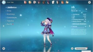 Kazuha + Hutao + Lança de Jade - AR50 - Genshin Impact