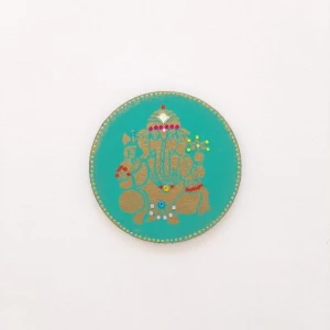Mandala Indiana Colorida - Artesanato e Personalizados