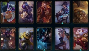 CONTA LOL GOLD IV (87 CHAMPS ; 45 SKINS ; NÍVEL 220) - League of Legends