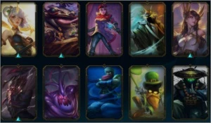 CONTA LOL GOLD IV (87 CHAMPS ; 45 SKINS ; NÍVEL 220) - League of Legends