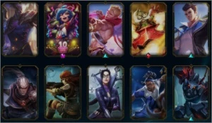 CONTA LOL GOLD IV (87 CHAMPS ; 45 SKINS ; NÍVEL 220) - League of Legends