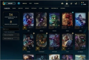 Conta diamante por 130R$ - League of Legends LOL