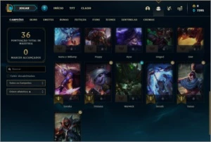 Conta diamante por 130R$ - League of Legends LOL