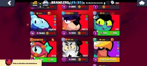 Conta de brawl stars barata