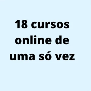 18 Cursos Online de Uma Vez - Cursos e Treinamentos
