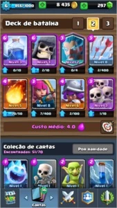 Conta Clash Royale,com mago de gelo