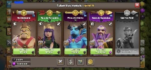 Conta Clash Of Clans Cv12 Top Full Acesso + 700 Gemas