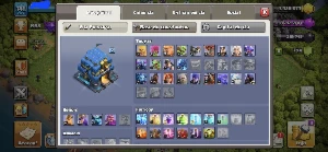 Conta Clash Of Clans Cv12 Top Full Acesso + 700 Gemas