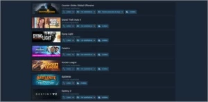 conta steam com cs-go premium e gta v entre outros jogos - Counter Strike