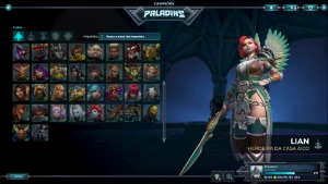 Conta paladins antiga muitas skins, molduras, icones - Steam
