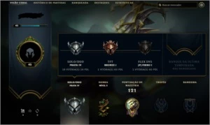 Smurf Lol, prata 4 (wr e mmr alto) - League of Legends