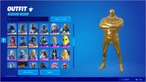 Conta Fortnite Season 3 Cap 1, Picareta Minty, Salve o mundo