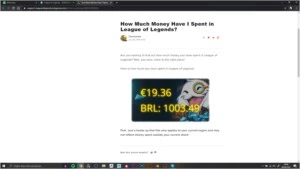 VENDO CONTA DE LOL - League of Legends