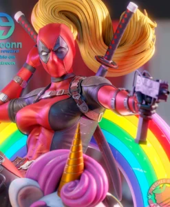 Lady Deadpool 3D Print Stl - Outros