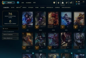 [Entrega Automática] Conta Lol Prata, 48 Skins, 1 Lendária - League of Legends