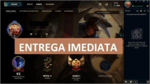 Conta Lol Gold 1 Solo/Duo - League of Legends