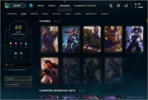 CONTA LEAGUE OF LEGENDS PLAT 2 LOL