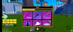 Conta Blox fruit lvl max - Roblox