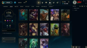 Conta Top / Sem Risco De Ban / 170 Skins / Todos Campeões  - League of Legends LOL