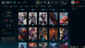 Conta Top / Sem Risco De Ban / 170 Skins / Todos Campeões  - League of Legends LOL