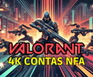 Pack Valorant Com 4.000 Contas Com Login e Senha