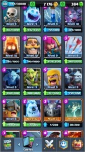 Vendo conta Clash Royale 7 lendarias