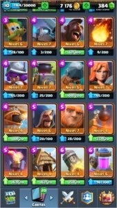 Vendo conta Clash Royale 7 lendarias