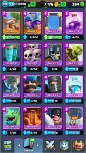 Vendo conta Clash Royale 7 lendarias