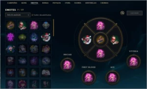 CONTA - LOL - League of Legends