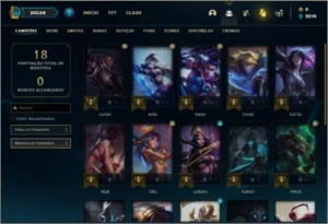Conta Prata 2 - League of Legends LOL