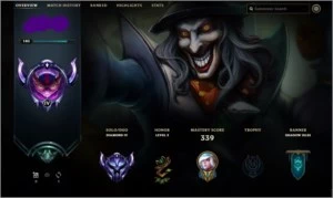 Vendo conta Plat 1 / 48 skins / 60% winrate - League of Legends LOL