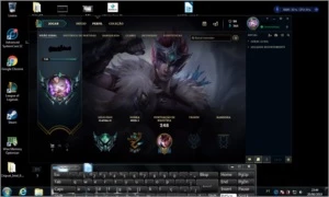 Vendo conta Platina 4 61 champ lvl 136 - League of Legends LOL