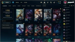 VENDA CONTA LOL 233 SKINS - League of Legends