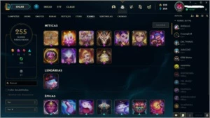 VENDA CONTA LOL 233 SKINS - League of Legends